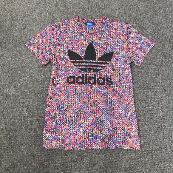 adidas multicolor tee